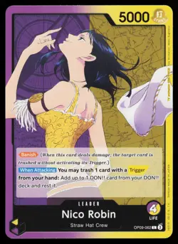 Nico Robin (062) OP09-062 Leader Emperors in the New World One Piece Near Mint - Image 1
