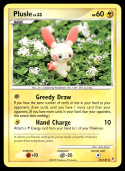 Pokemon TCG - Supreme Victors - Plusle 76/147 - P - Image 1