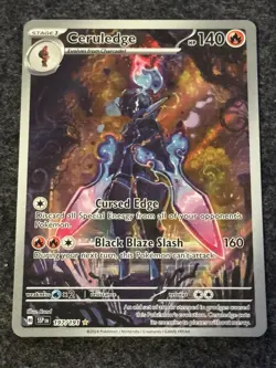Ceruledge 197/191 Illustration Rare Surging Sparks Pokemon Holo - Image 1