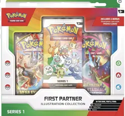 Pokemon Trading Card Game First Partner Illustration Collection Series 1 New - Image 1