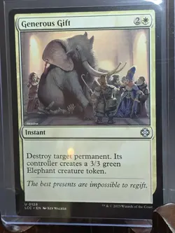 Generous Gift Commander: the Lost Caverns of Ixalan MTG Regular Near Mint - Image 3