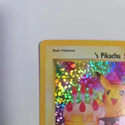 Birthday Pikachu 24 Celebrations Holo Black Star Promo Pokemon Card - Image 5