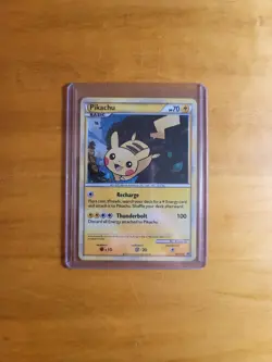 Pikachu HGSS03 2010 Holo Rare Black Star Promo Pokemon TCG Card NM - Image 3