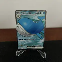 Pokemon TCG Cards Wailord ex 097/084 Pitch Black Full Art Ultra Rare Holo NM-M - Image 1