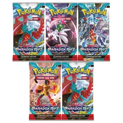 Pokemon Cards - Scarlet & Violet Paradox Rift - BOOSTER PACKS (5 Pack Lot) - New 820650853999 - Image 1