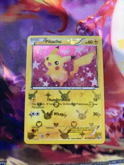 Pokemon Pikachu TCG Holo Card RC7/RC25 Radiant Collection Legendary Treasures - Image 1