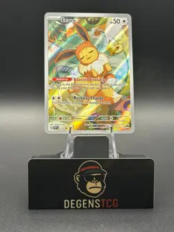 Eevee SVP173 prismatic ETB Black Star Promo Full Art Holo Rare Pokemon Card NM - Image 1