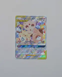 Cosmic Eclipse Togepi & Cleffa & Iggilybuff GX Tag Team 143a/236 Pokemon Card - Image 1