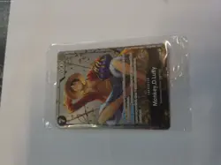 Monkey.D.Luffy Tin Pack Set Vol 2 P-075 One Piece Promo Card Sealed - Image 1