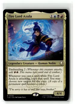 Fire Lord Azula TLA 220 Normal English NM - MTG - Image 1