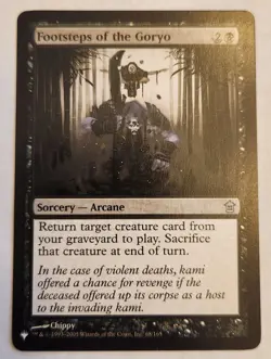 Footsteps of the Goryo The List Reprints Regular NM+ - Image 1