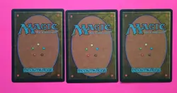 Magic the Gathering MTG Weatherlight GAEA'S BLESSING X 3 U LP/EX 1997 Nice! - Image 4