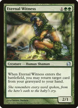 ~1x Eternal Witness x1 ~NM~ MMA Magic the Gathering MtG~ - Image 1