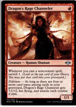 Dragon's Rage Channeler - U - Modern Horizons 2 - 121 - NM - Regular - Image 1