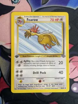 Fearow 1st Edition 36/64 Jungle Pokemon TCG Card | NM - Image 1