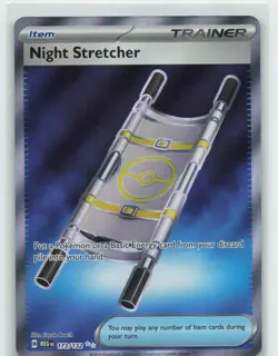 2025 Pokemon, Mega Evolution, #173/132 Night Stretcher, Full Art Ultra Rare NM - Image 1
