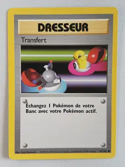 Carte pokemon FRANCAIS Echange (BS 95) Set de Base [PLAYED] 18.07.2025E - Image 1