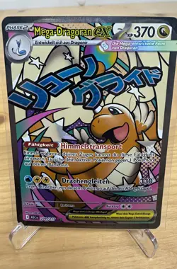 Pokemon TCG Mega-Dragoran EX 271/217 Full Art Holo Deutsch KP 370 Phase 2 - Image 1