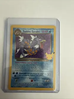 Pokemon Dunkles Garados HOLO | Deutsch 8/82 Celebrations | Near Mint - Image 1