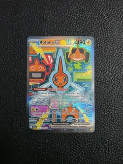Pokemon Rotom EX 126/094 PFL Fatale Flammen Special Illustration Rare Deutsch NM - Image 1