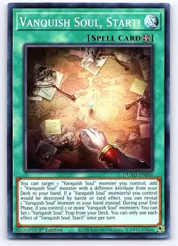 Vanquish Soul, Start! DUAD-EN066 Duelist's Advance Yu-Gi-Oh 1st Edition NM - Image 1
