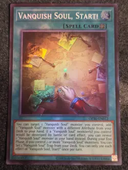 Yu-Gi-Oh! Vanquish Soul, Start! - OP30-EN012 - Super Rare - NM - Image 1
