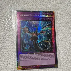 Konami Yu-Gi-Oh! TCG Infinite Impermanence 1st Ed QCSR Holo Trap ENG - Image 1
