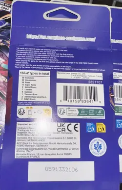 One Piece OP14 The Azure Sea's Seven Sleeved Booster Packs Lot of 5 New Sealed - Image 2