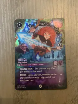 Merida Wisp Conjurer Enchanted 231/207 Attack Of The Vine Disney Lorcana - Image 1
