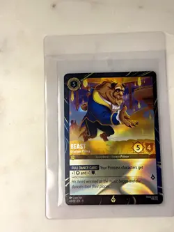 Ravensburger Disney Lorcana TCG Beast - Gracious Prince 40/P3 Promo Foil - Image 1