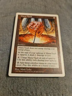 Magic the Gathering Mana Vault 5th Edition Rare Colorless - Image 5
