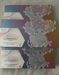 Pokemon TCG Prismatic Evolutions Super Premium Collection SPC Sealed Lot of 3 - Image 1