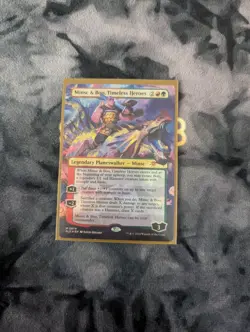 Minsc & Boo, Timeless Heroes (Rainbow Foil) Secret Lair Drop Foil - Image 1