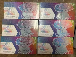 Pokemon TCG Prismatic Evolutions Super-Premium Collection 6 Box Lot - Image 1