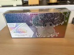 Pokemon TCG Prismatic Evolutions Super-Premium Collection with protective case￼ - Image 1