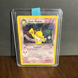 Pokemon TCG Dark Hypno Team Rocket 9/82 Holo Rare Card NM - Image 1