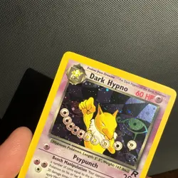 Pokemon TCG Dark Hypno Team Rocket 9/82 Holo Rare Card NM - Image 3