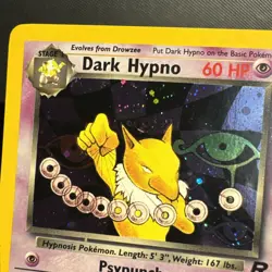 Pokemon TCG Dark Hypno Team Rocket 9/82 Holo Rare Card NM - Image 5