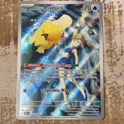 Misty's Psyduck SV10: Destined Rivals 193/182 Illustration Rare IR Pokemon Card - Image 1