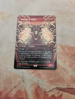 Scourge Of Valkas Rainbow Foil Secret Lair MTG NM - Image 1