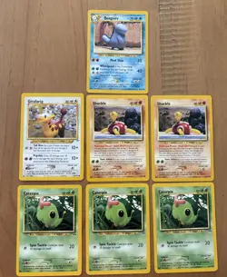 Pokemon TCG Assorted Vintage Yuka Morii Lot Of 7 Cards NM/LP - Image 1