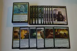 MTG FELINE FEROCITY Commander 2017 Complete Deck FRENCH NM Near Mint - Image 1