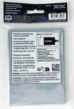 24 Ultra Pro Magic Classic Card Back Oversized Deck Protector Sleeves 38506 mtg - Image 2