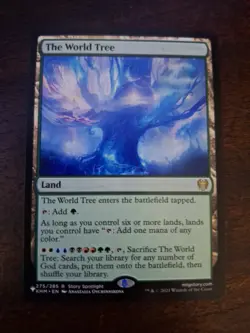 MTG the World Tree Kaldheim Card Regular Edition - Image 1