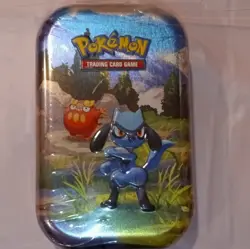 Pokemon Evolutions Mini Tin Riolu & Darumaka 10 Card Tin Case - Image 3