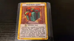 Binding of Isaac Four Souls Promo Card "Mystery Gift" Authentic - Image 1