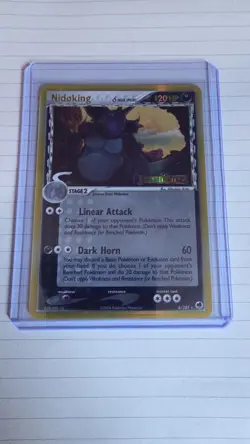 Nidoking Delta Species Dragon Frontiers Reverse Holo Stamped Pokemon Card HP - Image 1