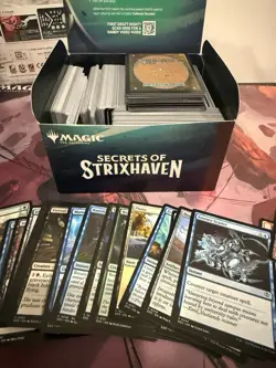 Magic card Lot - Box Full - Secrets of Strixhaven Bulk - No rares C/U only - Image 1