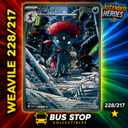 Weavile 228/217 ME: Ascended Heroes Illustration Rare Holo Pokemon Card 2026 NM - Image 1