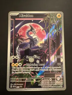 Miraidon 013 Scarlet & Violet Promo Holo Card Near Mint Condition - Image 1